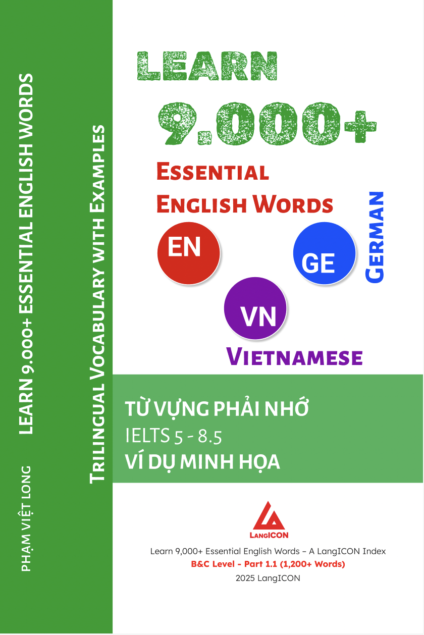 Learn 9,000+ Essential English Words – A LangICON Index